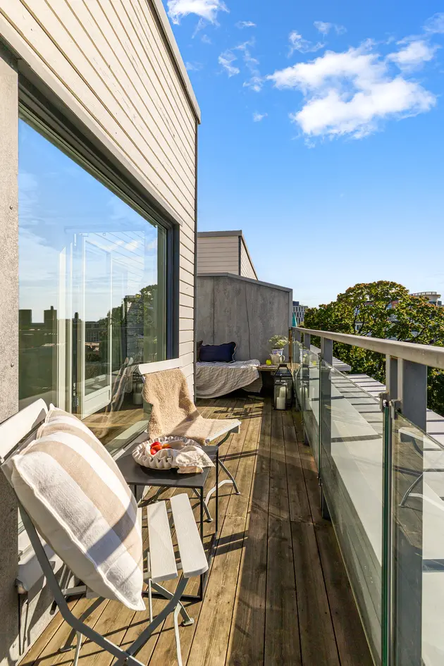 Moderne 2-r toppleilighet med privat, sydvestvendt takterr. på 10 kvm! Heis. V.Vann og fyring inkl. Lave felleskostnader photo 4