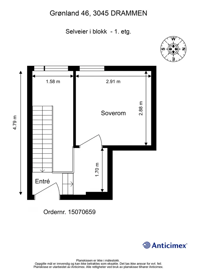 Flott studioleilighet med 2 etg i første rekke langs elva. Fjernvarme. Platting m/elveutsikt. Sentralt og pendlervennlig photo 5