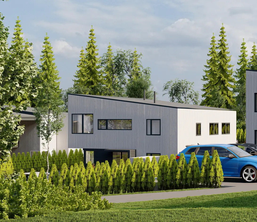 Enebolig med rammetillatelse for oppføring av to boliger - Attraktiv beliggenhet - Gangavstand til badevann
