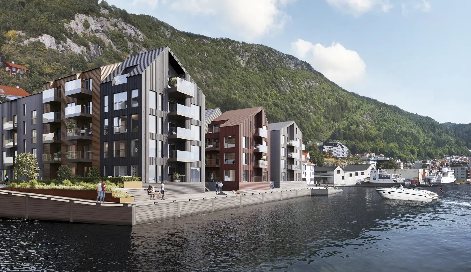 Forskuddskampanje: kun kr. 100.000! Fantastiske leiligheter med høy standard i sjøkanten i Sandviken. Kun 7 ledig! photo 1