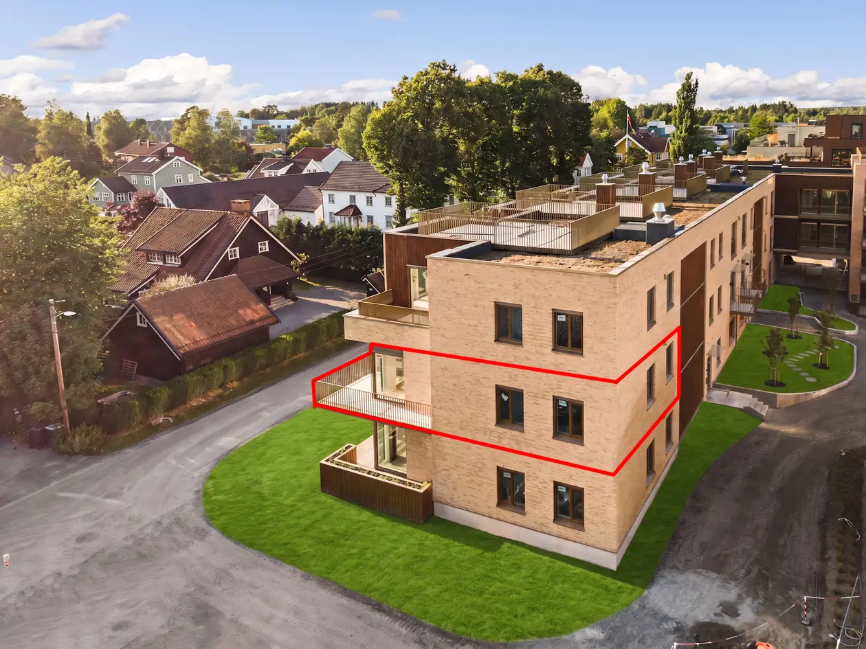 NY PRIS - Nedsatt med 1MILLION! Gjennomgående 4-roms hjørneleilighet på beste syd-/vest mot Sagaveien. Kontraktsposisjon photo 3