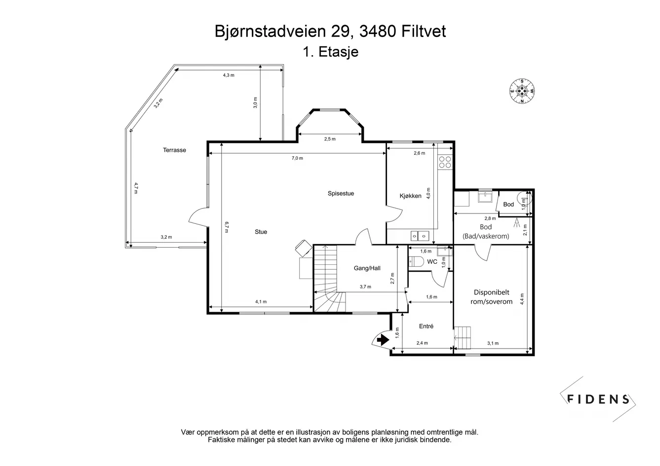 Innholdsrik enebolig - Solrike uteplasser - Garasje m/lader - Velstelt tomt - Barnevennlig -  Naturskjønne omgivelser photo 3
