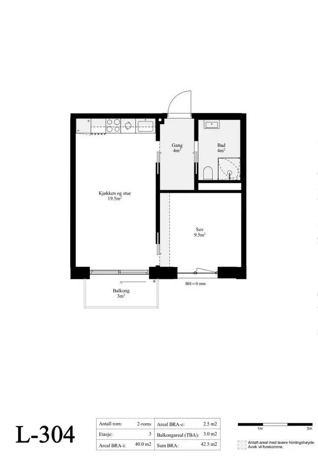 Ny 2-roms rett ved Slottsparken som nabo | Sørøstvendt balkong | Felles takterrasse | Heis | Innflytting 2027 photo 2