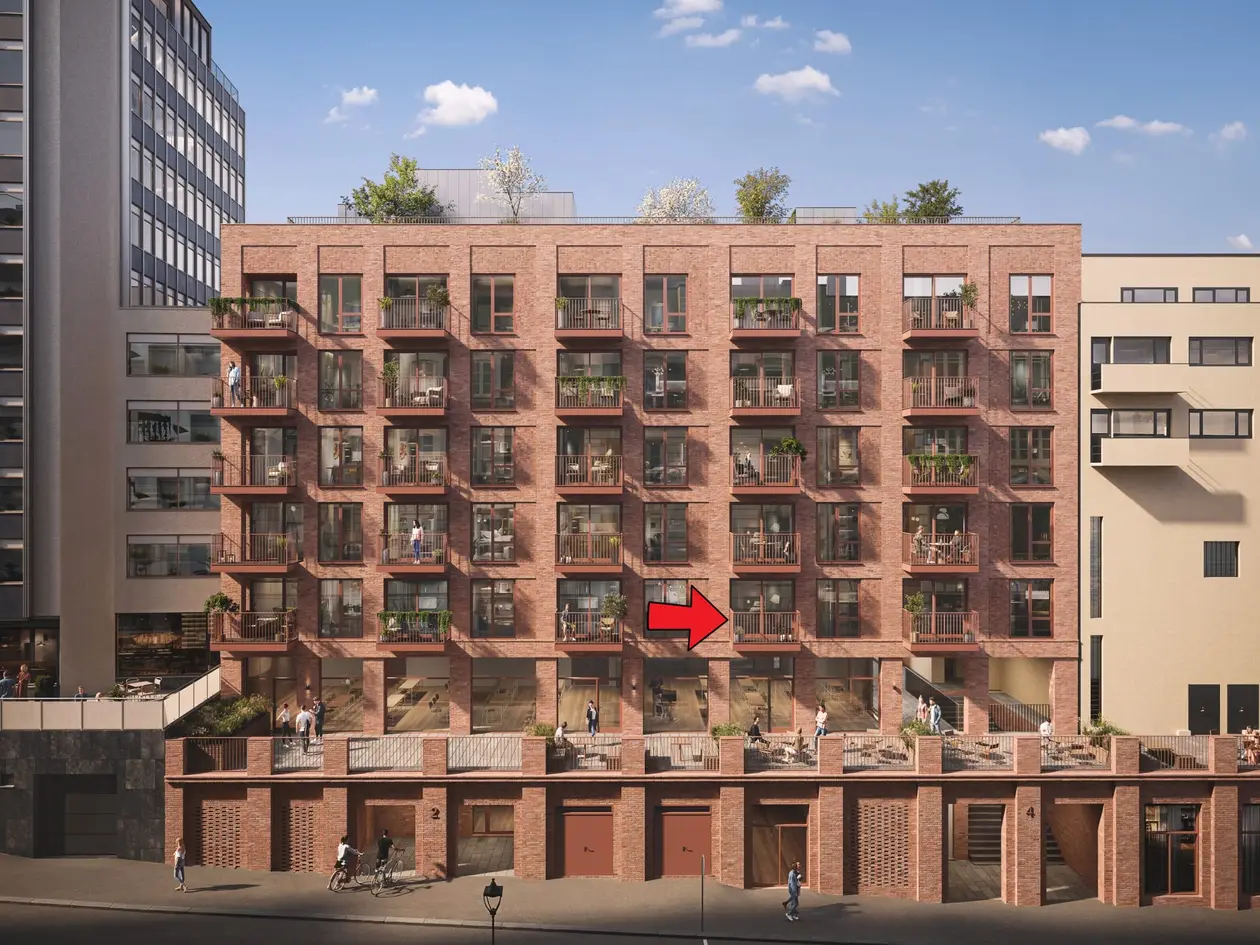 Ny 2-roms rett ved Slottsparken som nabo | Sørøstvendt balkong | Felles takterrasse | Heis | Innflytting 2027 photo 4