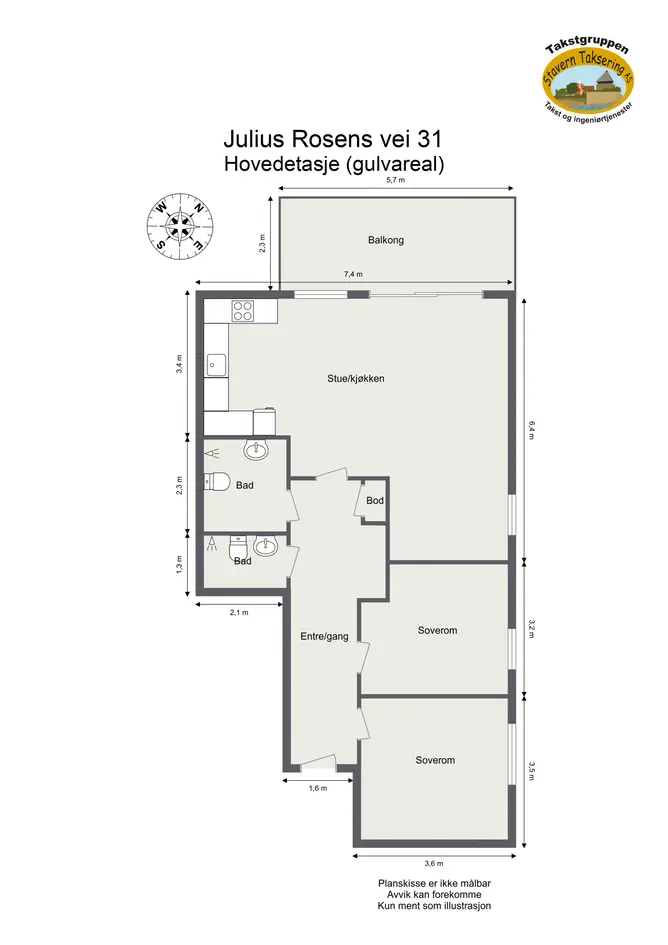 Toppmoderne og eksklusiv 3-roms fra 2025 med panoramautsikt | Heis | Garasje* | Rett til båtplass inkludert! photo 5