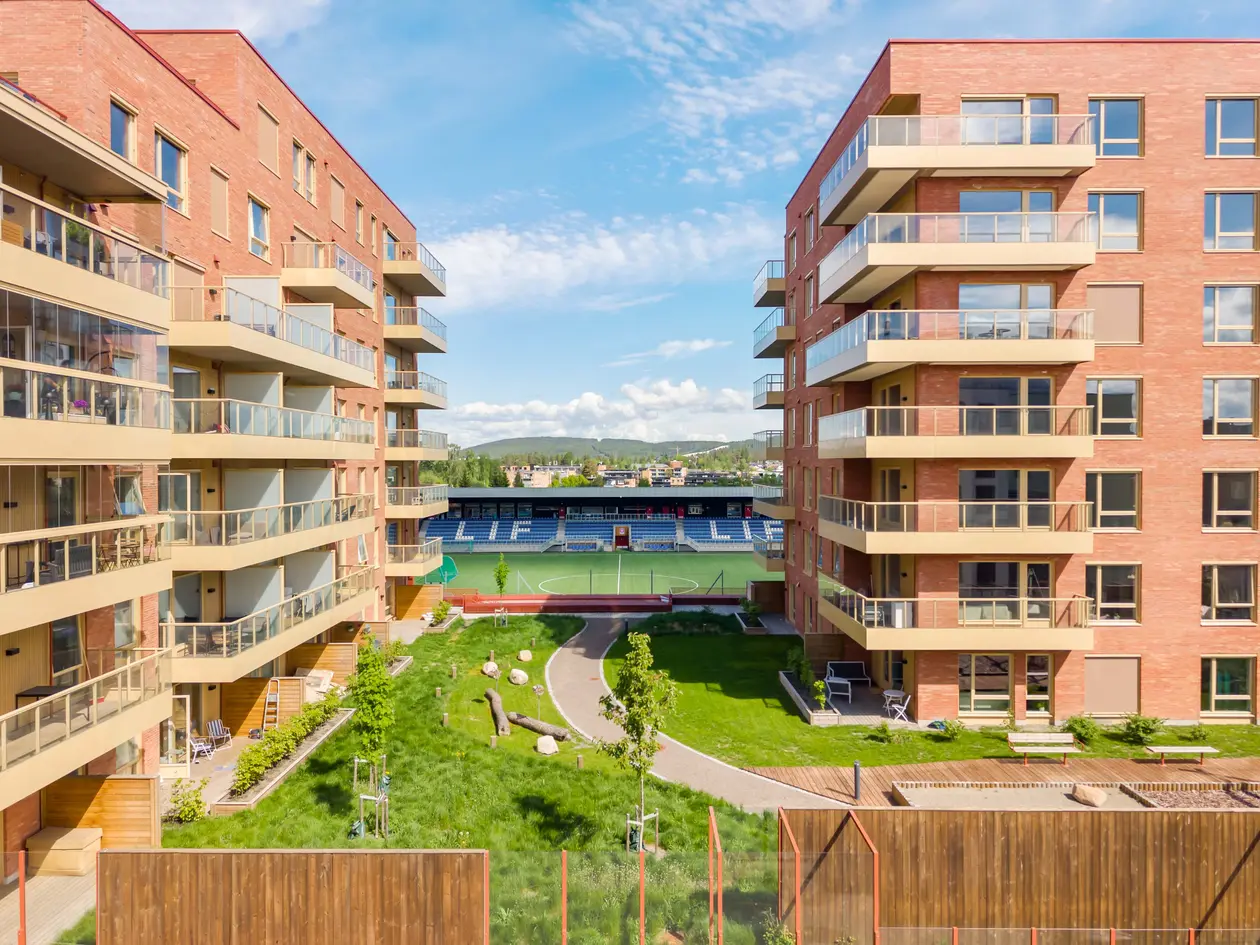 Nyere 2-roms i 5. etasje fra 2025 | Balkong | Kun TG-1 | Vannbåren gulvvarme | Sentral | IN-ordning | Ingen dok.avg!  photo 3