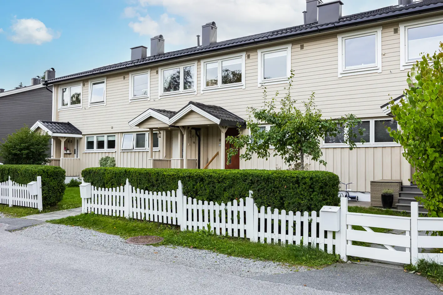 Pent rekkehus | Solrike uteområder| Terrasse på 23 kvm| Bad fra 2023 | Barnevennlig | 2 (3) soverom | Ved Sofiemyr skole, sofiemyr