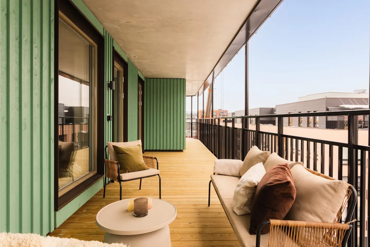Eksklusiv og moderne 4-roms selveier fra 2025 | Solrik sydvendt balkong på ca. 42,5 m² | 2 bad | 5 års garanti photo 3