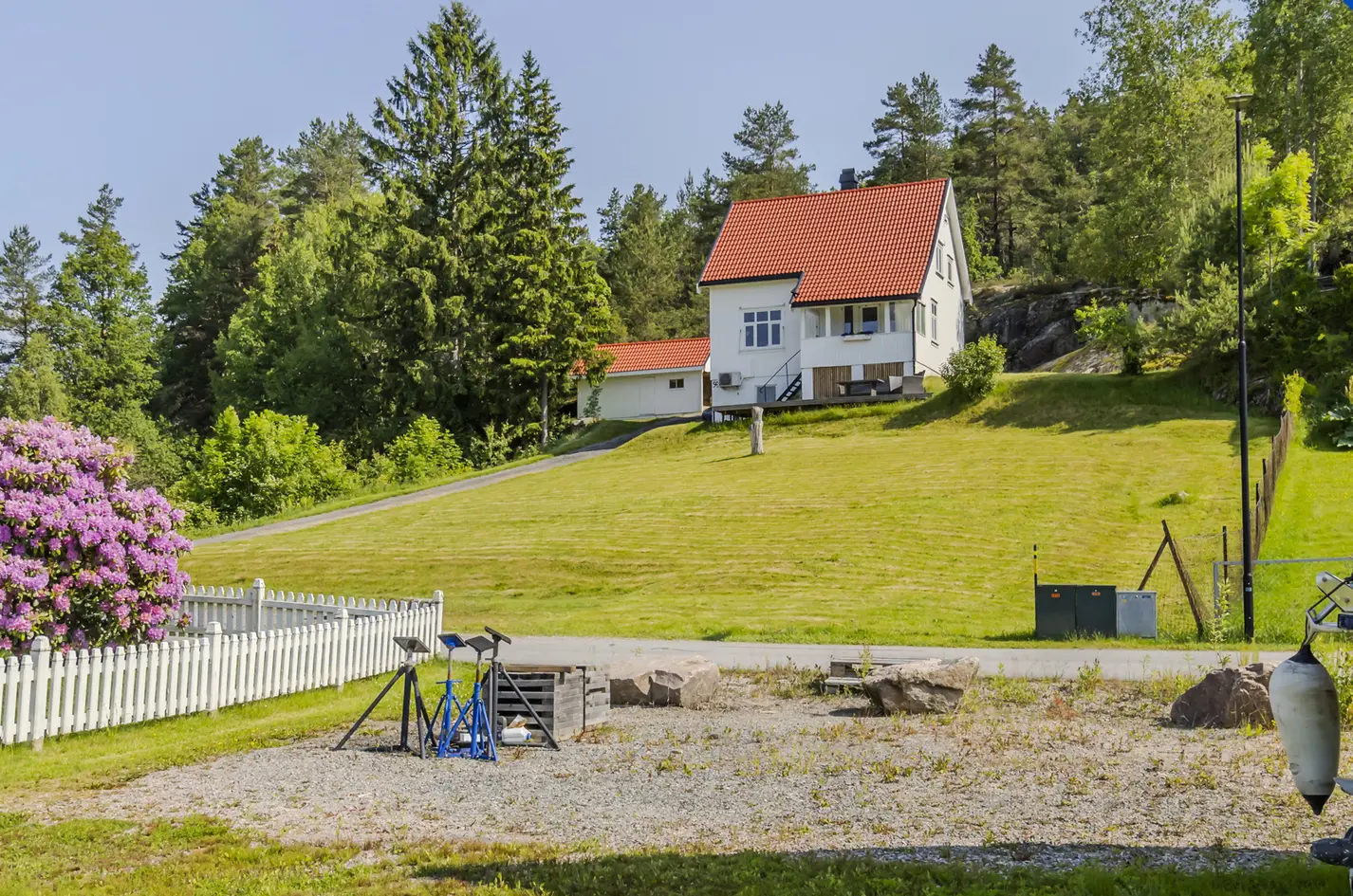 SKIEN - LØVEID - Boligtomt med utsikt til Norsjø - 714 kvm. - Rolig, tilbaketrukket og solrik beliggenhet photo 5