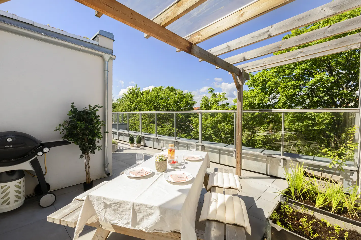 Bo naturskjønt over to plan med utleiemulighet. Standard fra 2021. Privat takparsell på 10 m² og felles takterrasse. photo 3
