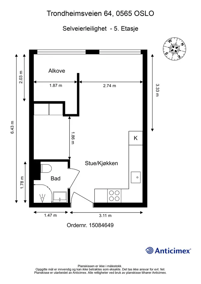 Leilighet – oslo - Bilde 2