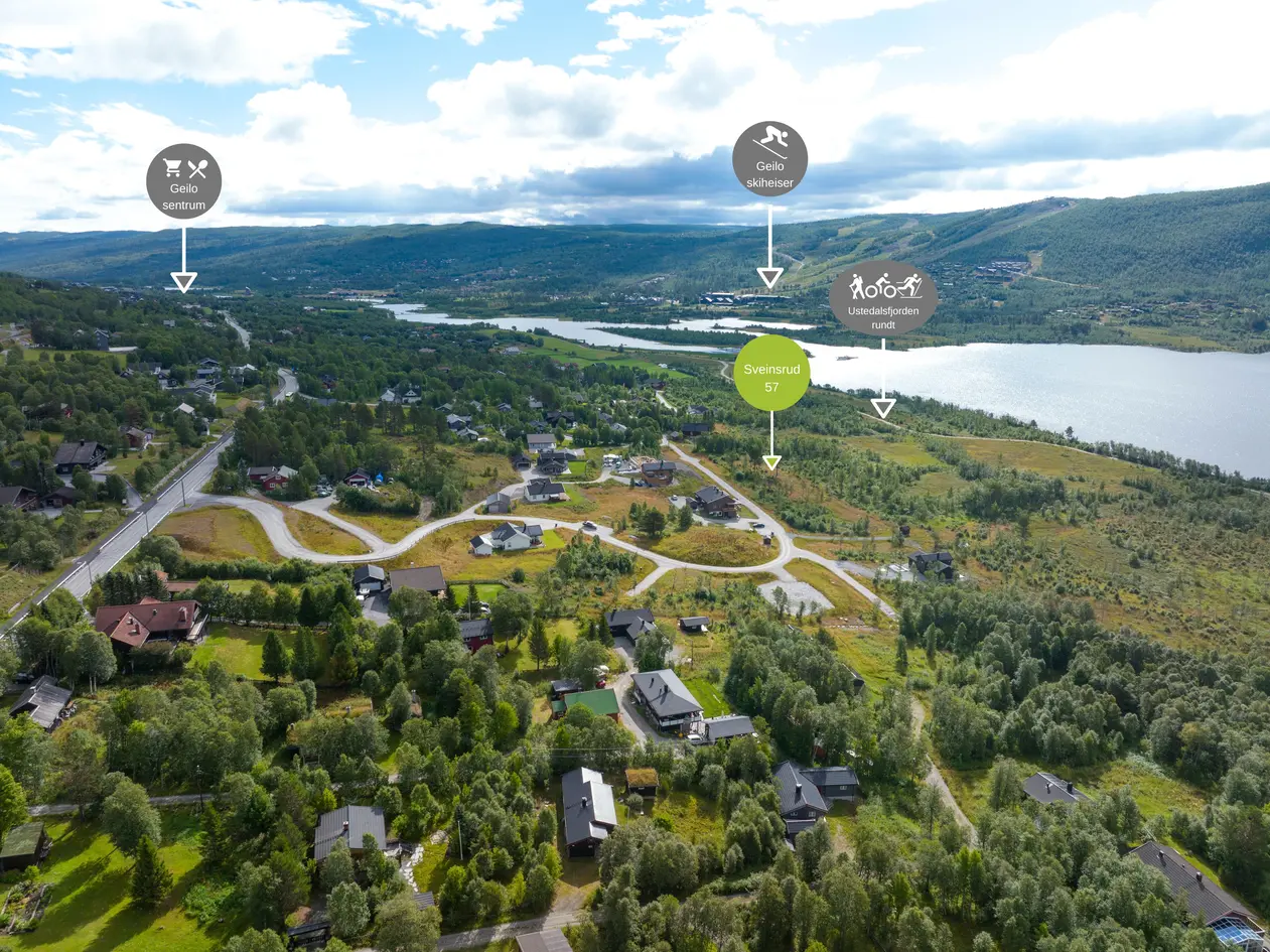 GEILO - Attraktiv tomt i stille og naturskjønne omgivelser i Ustedalen.  photo 2