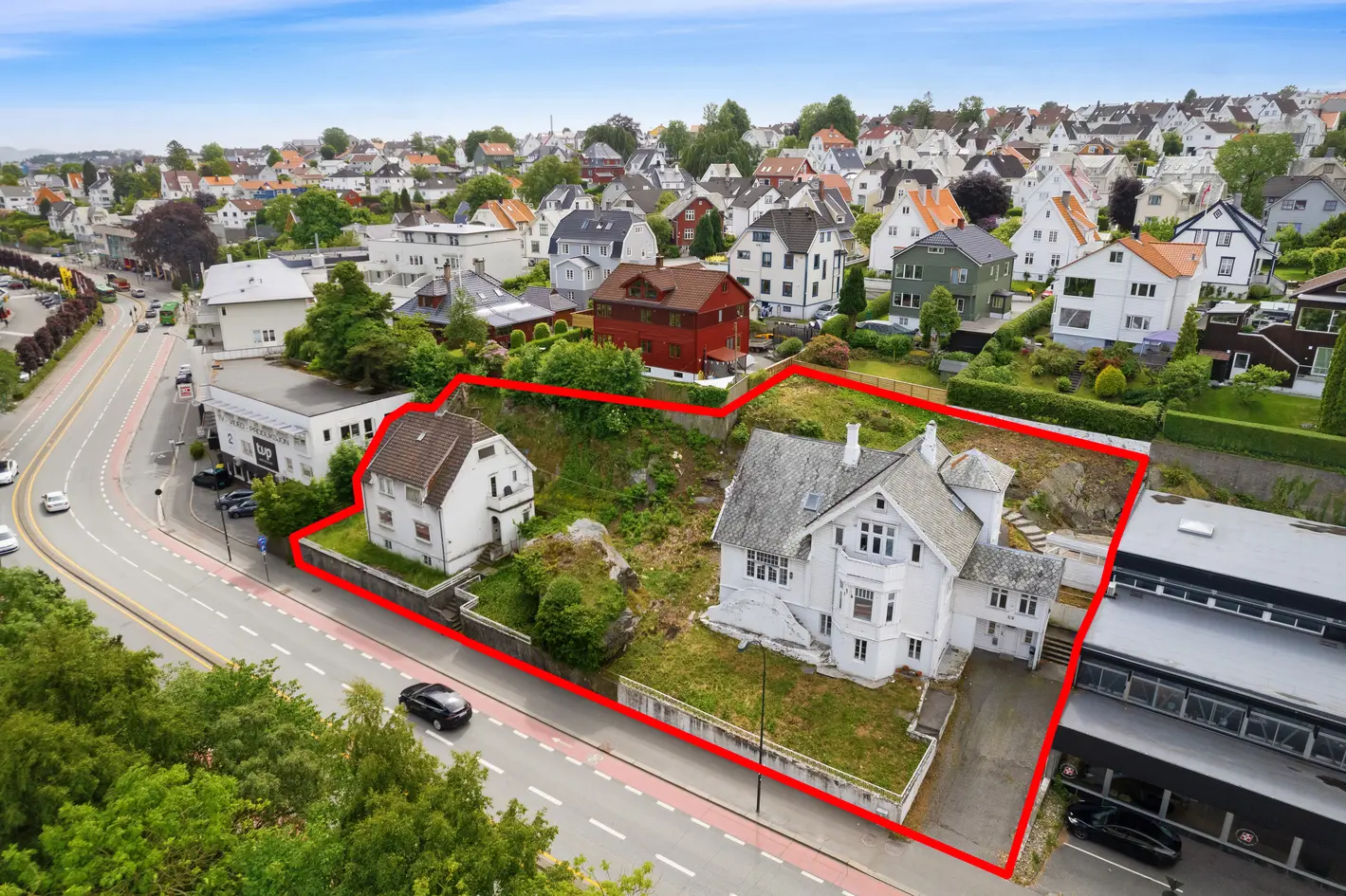 Sentrumsnære eiendommer med stort potensial regulert til blokkbebyggelse fra 5-8 etasjer. photo 2