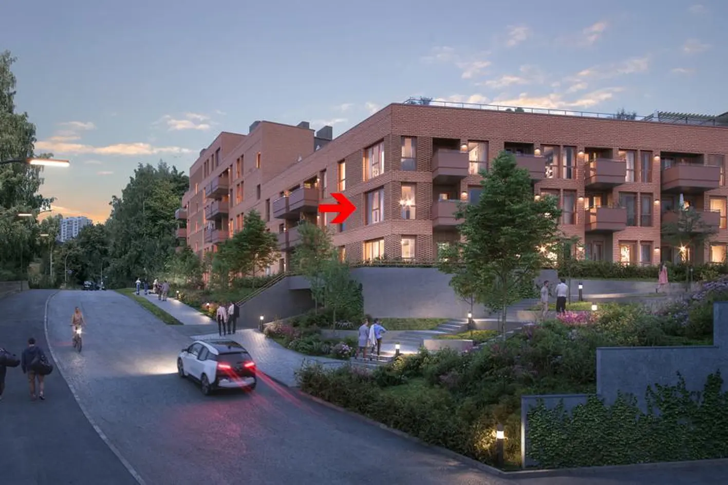3-roms hjørneleilighet m/balkong | Sigdal kjøkken m/hvitevarer | Est ferdig Q4 2026 | Null forskudd | Kontraktsposisjon photo 1