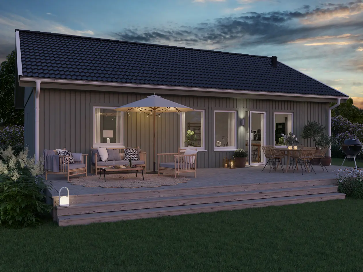 Ny enebolig under oppføring | Vannbåren varme | Mulig garasje | Landlig og naturvakkert photo 2