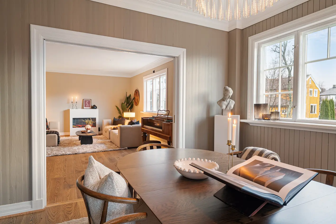 Herskapelig villa fra 1928 med velbevart stil og særpreg. Omfattende renovert i 2024/25. Gode leieinntekter.  photo 5