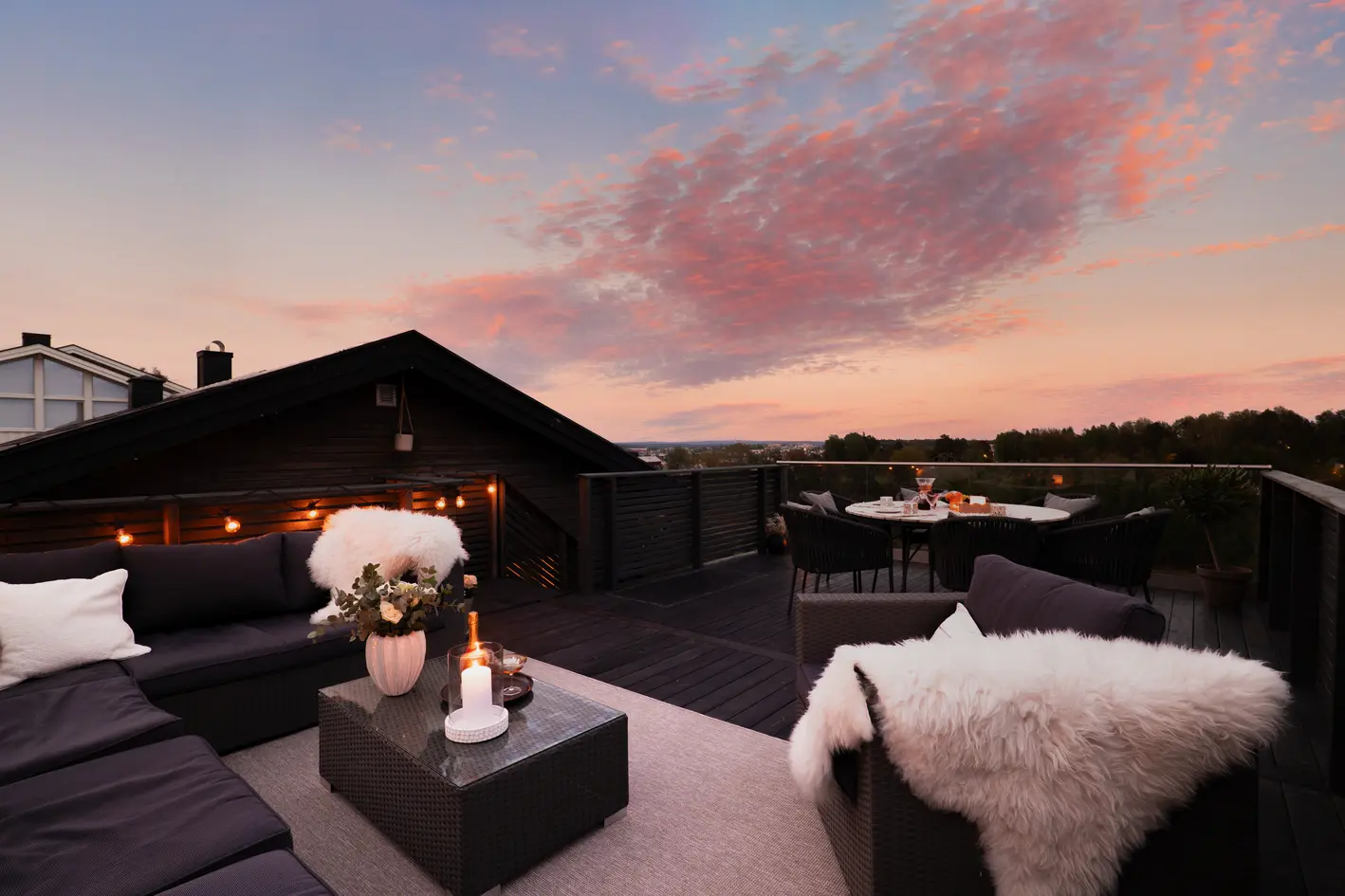 Lekker enebolig med utleid hybel og egenart. Renovert og ombygget i 2017/2018. Solfylt takterrasse med vid utsikt. photo 4