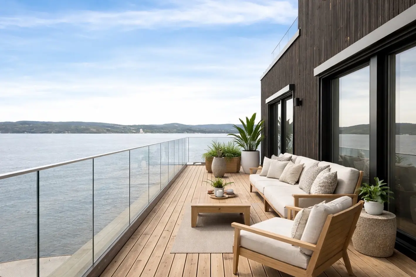 Eksklusiv 3-roms m/54 kvm syd/vestvendt terrasse & fjordutsikt | Heis | 2 garasjeplasser i tillegg photo 5