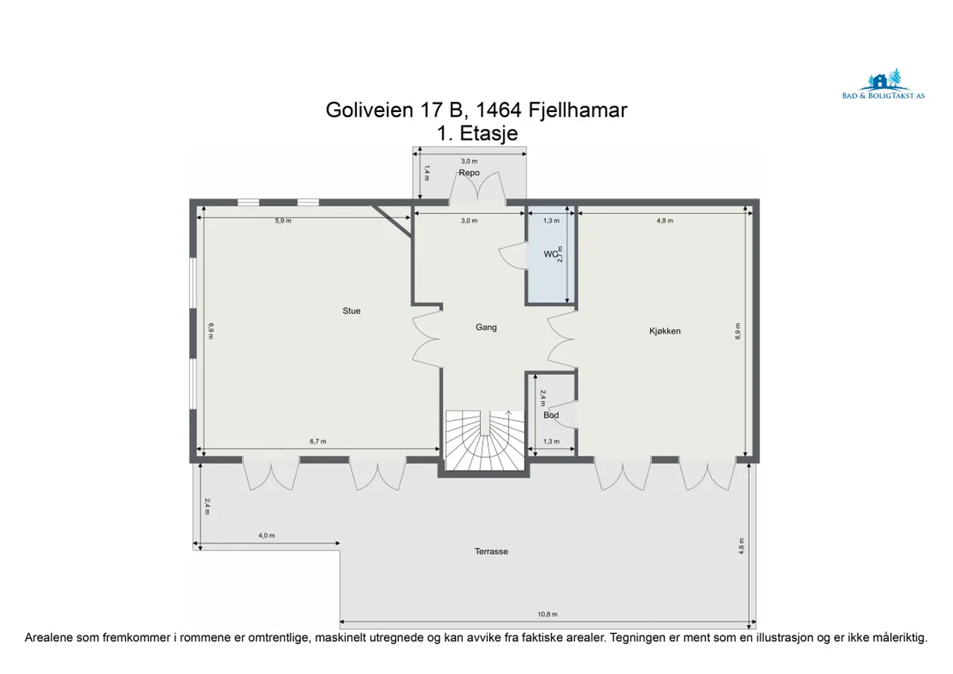 Eksklusiv og herskapelig enebolig fra 2016 over 3 plan | Markterrasse på ca. 59 m² | Innebygget dobbelgarasje m/ladeboks photo 5