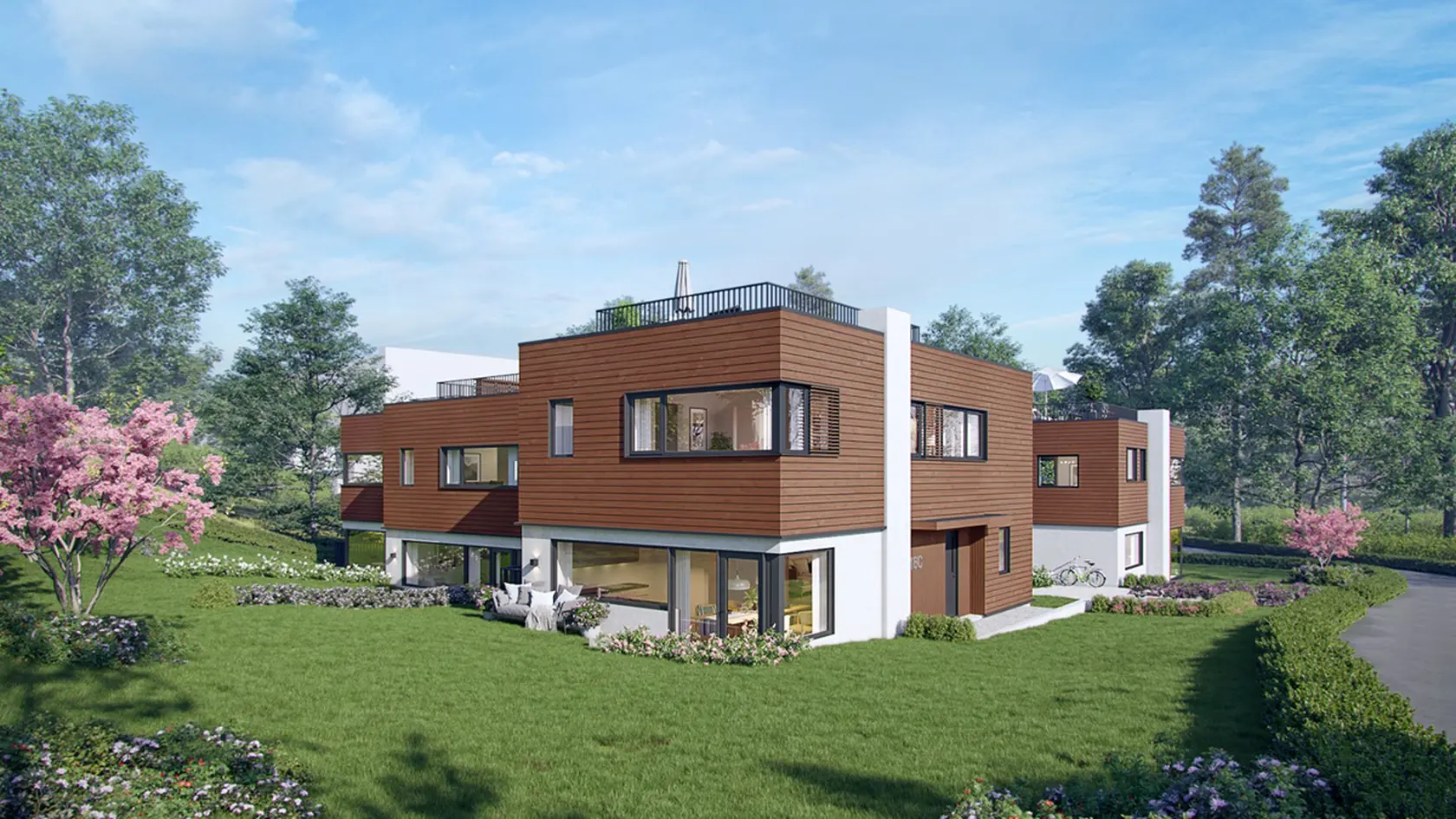 5 attraktive boliger | 3 solgt | Underjordisk garasje | Takterrasse | Sep.inng. kjeller | Egen hage | Bygging startet photo 4