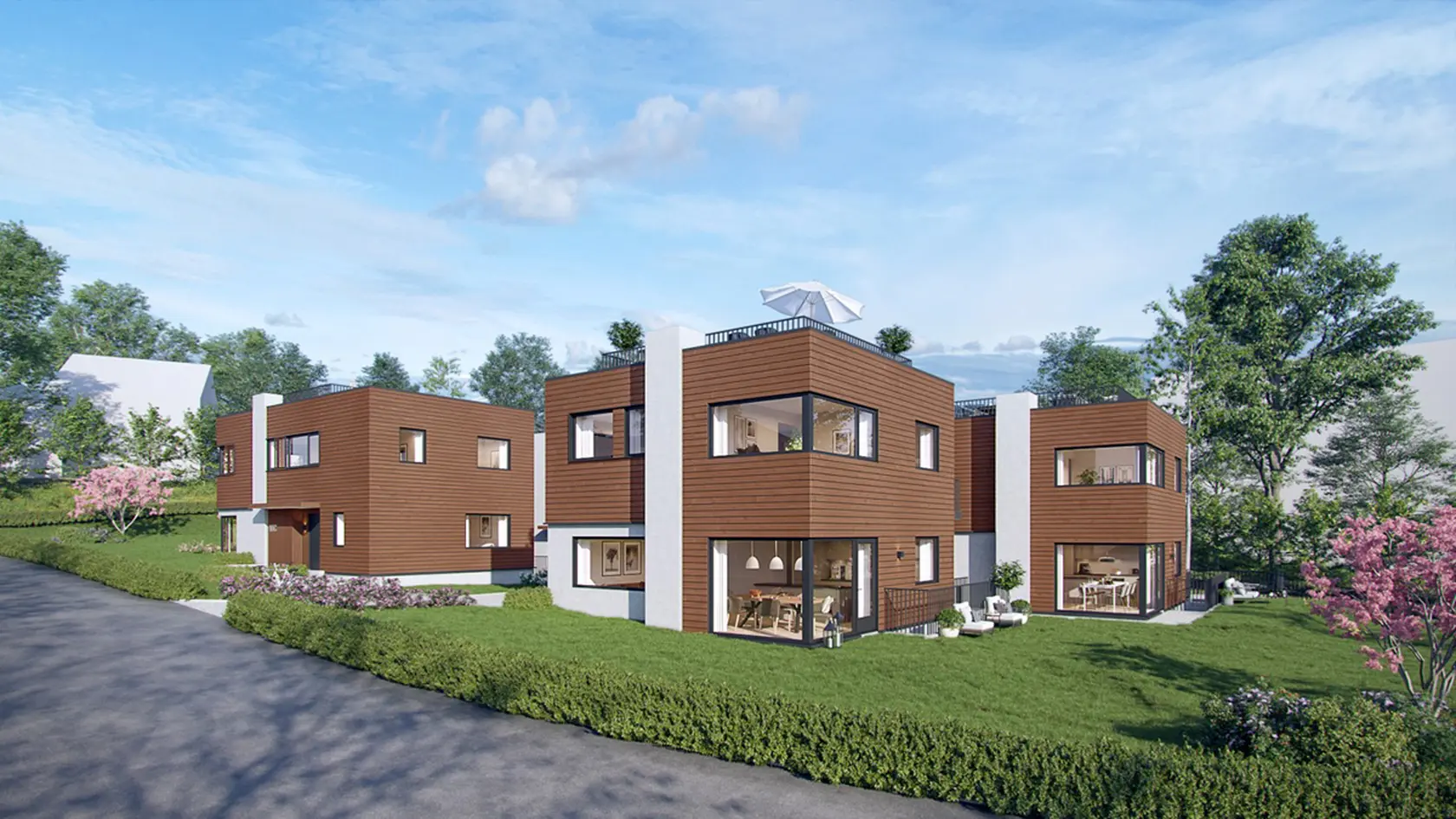 5 attraktive boliger | 3 solgt | Underjordisk garasje | Takterrasse | Sep.inng. kjeller | Egen hage | Bygging startet photo 3