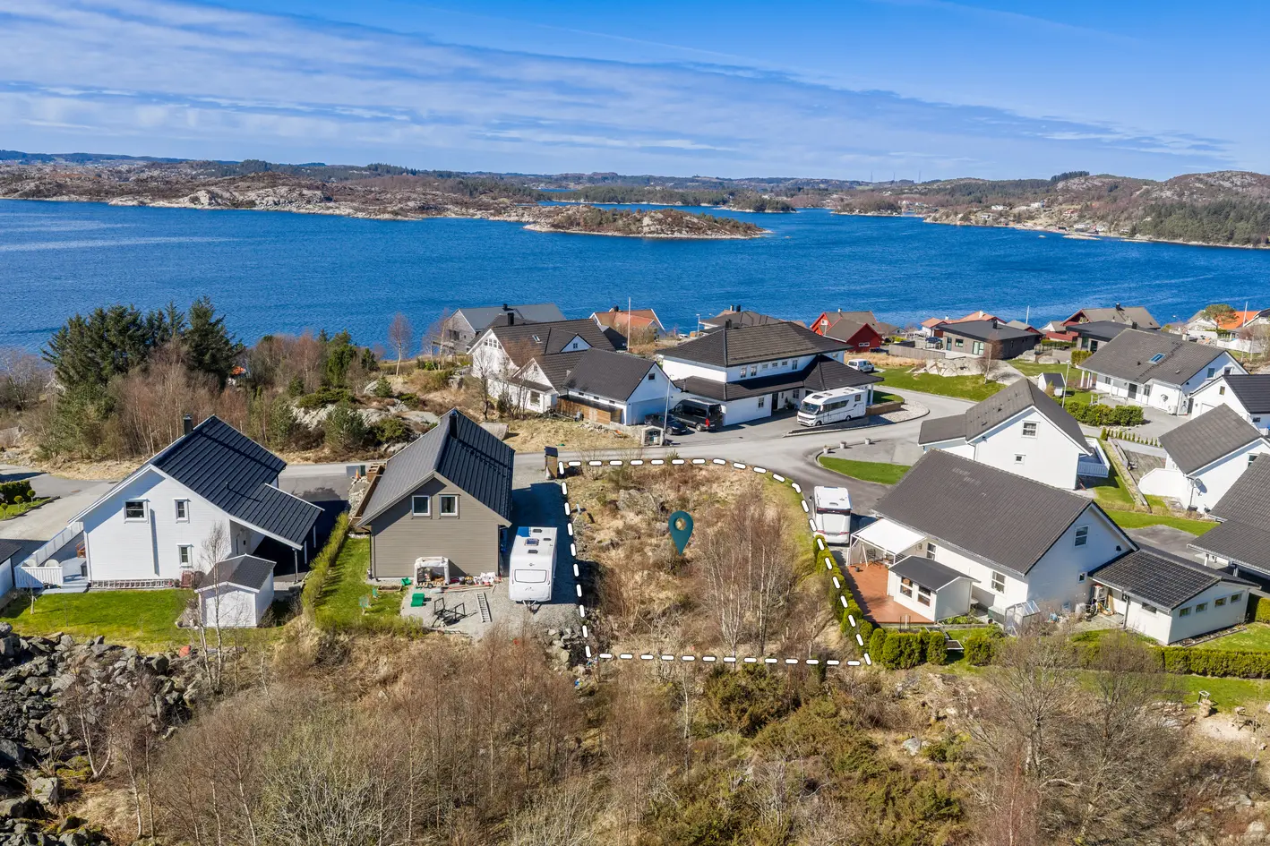 Flott tomt - Familievennlig boligfelt - 549 kvm - Nærhet til fjorden - Enkelt tilkomst photo 3