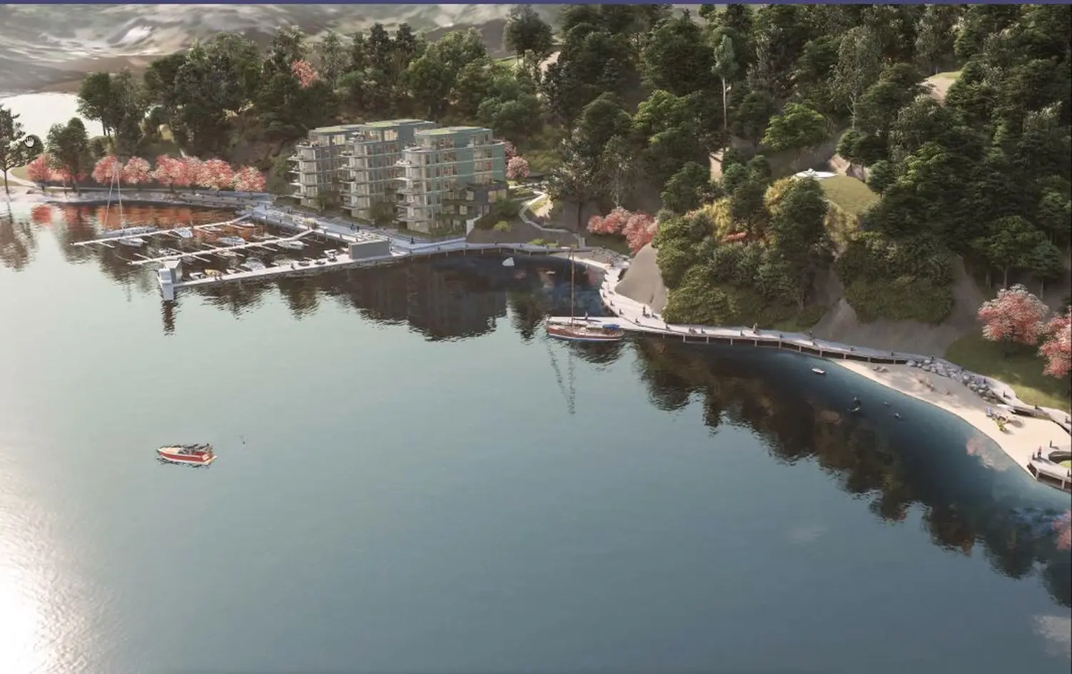 Sjønær eiendom med vedtatt reguleringsplan for ekslusive leiligheter m/ garasje og dypvannsbrygge. photo 2