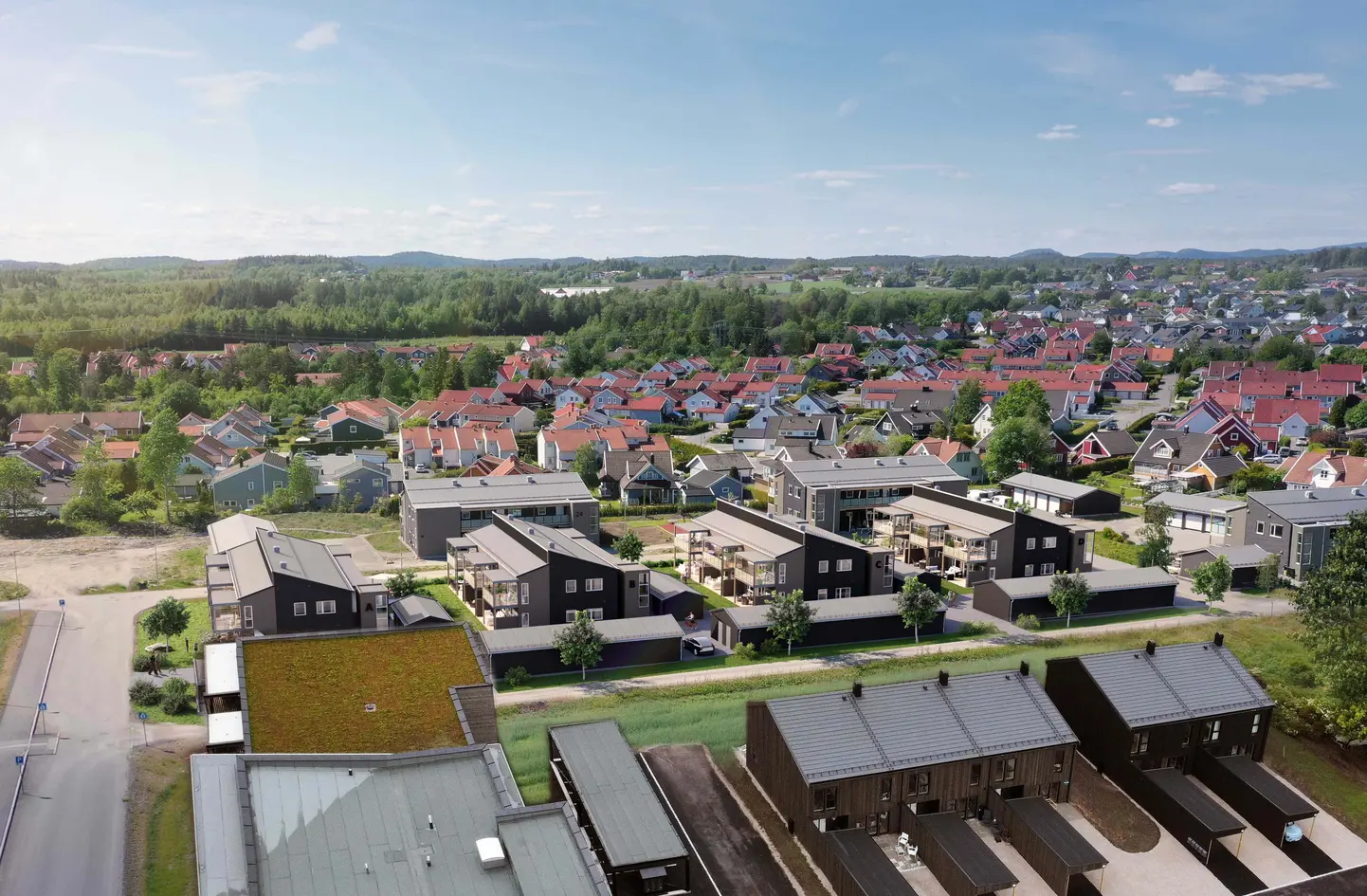Flotte leiligheter under oppføring på Sørby - 2 eller 3 Soverom - Garasje - IN-Ordning - Forskuddsinnbetaling kun 50.000,- photo 2