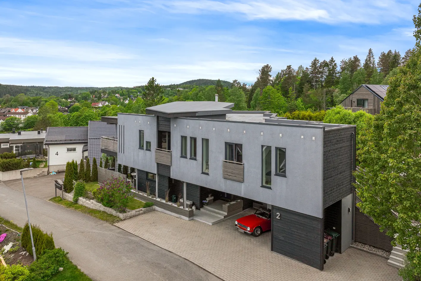 Arkitektonisk designbolig på Konnerud | Spektakulær takhøyde | Utleiedel | Eksklusive kvaliteter med wow-faktor photo 4