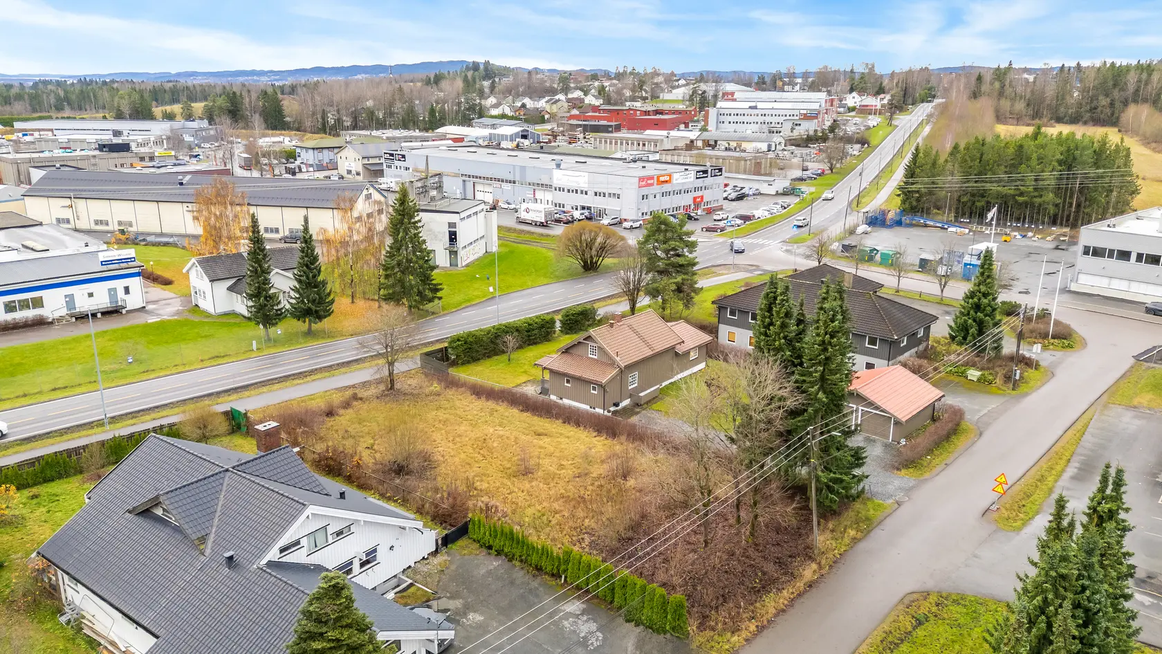 Flat og fin tomt på Skedsmokorset | Barnevennlig beliggenhet | God offentlig kommunikasjon | Bygg ditt drømmehjem! photo 2