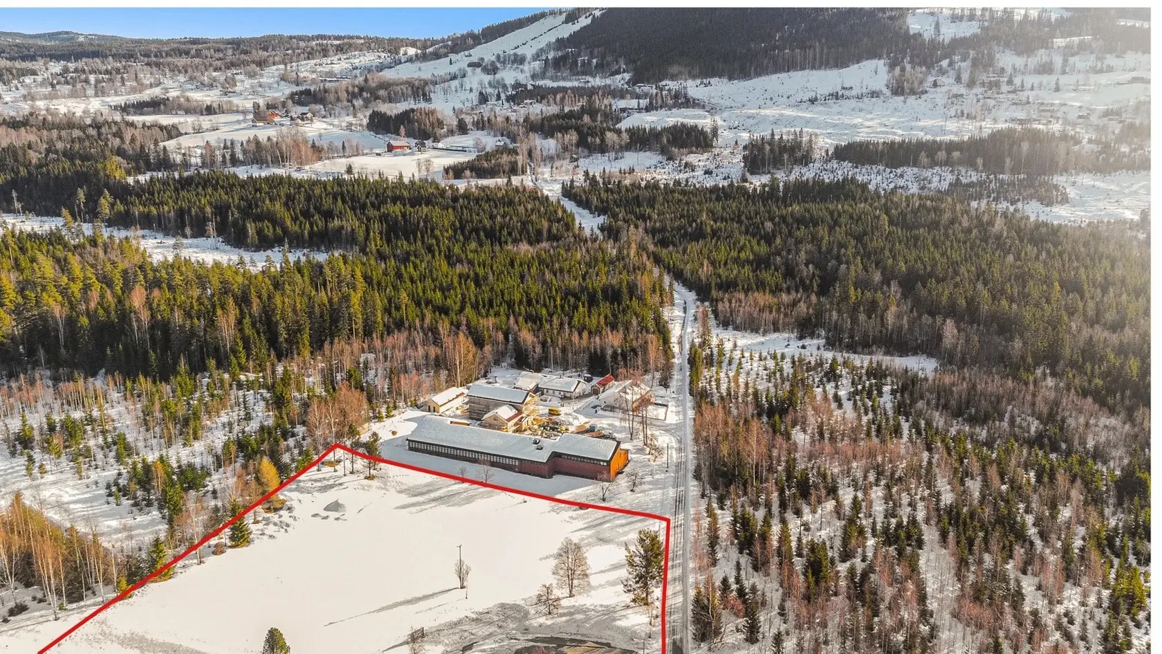 Spennende regulert tomt klargjort for 18 moderne boenheter. Nydelig beliggenhet rett ved skisenter. Ca. 1t fra Oslo photo 4