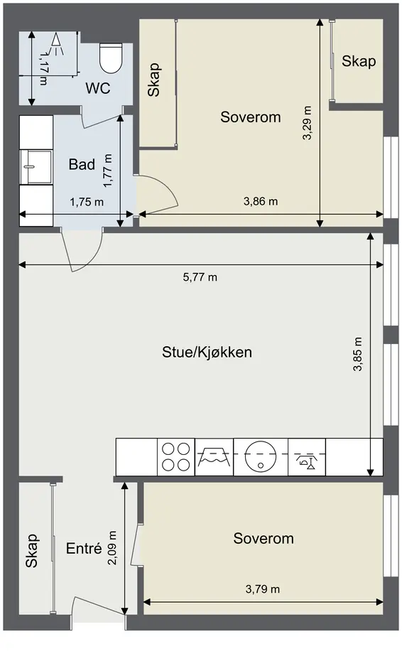 Hus – Oslo, Lillo, Sagene - Bilde 3