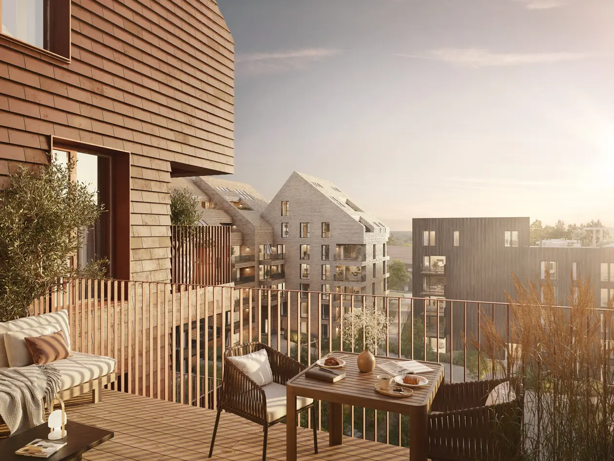 Salg av kontraktsposisjon | Flott 3-roms med innebygd vestvendt balkong på hele 13 kvm | Garasjeplass* photo 4