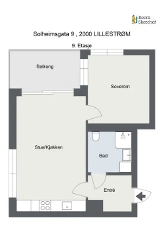 Leilighet – Lillestrøm, Volla - Bilde 2