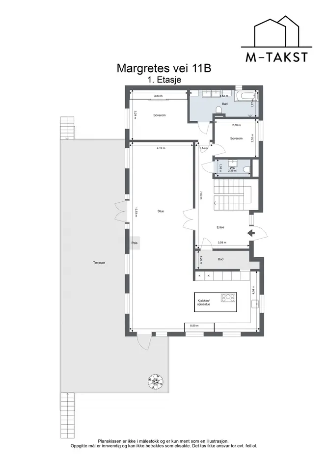 Særdeles lekker & moderne enebolig med flotte kvaliteter & stor hage - Ny i 2017 - 5 soverom - 3 stuer - Godkjent hybel photo 5