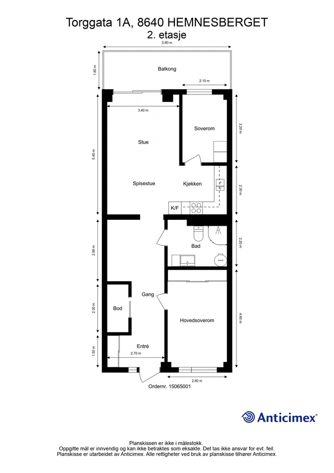 Lys og innbydende 3-roms andelsleilighet | Solrik balkong med fantastisk utsikt | Moderne løsninger | Heis i bygget photo 4