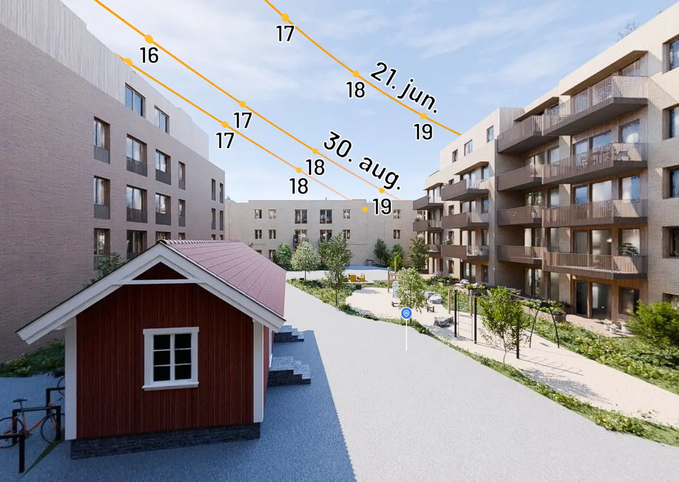 2-roms med vestvendt balkong mot rolig bakgård - Heis - Felles takterrasse - Fine tilvalg! photo 4