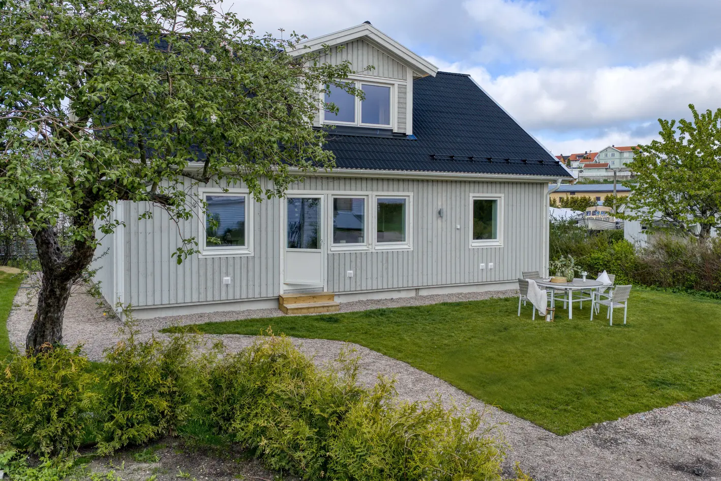 Nyoppført enebolig i maritime omgivelser ved båthavna i Ålebukta - Gressvik photo 3