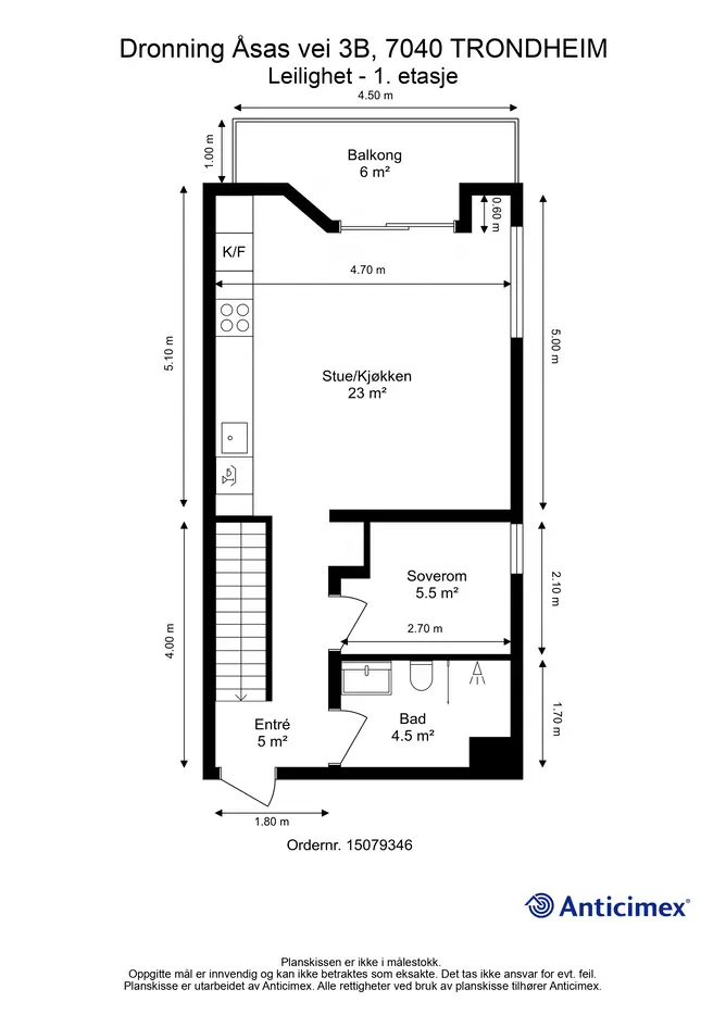 Lekker selveierleilighet over to plan ved Korsvika på Lade | Carport med lader |Høy standard | Gode solforhold |Fra 2021 photo 5