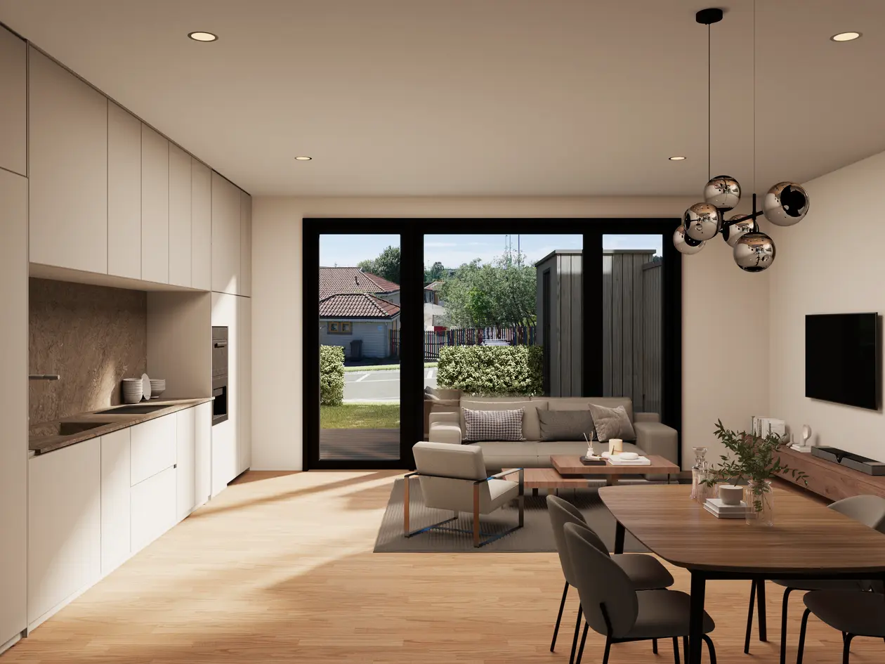 2 av 6 SOLGT | Moderne rekkehus i hjertet av Kverneland photo 4