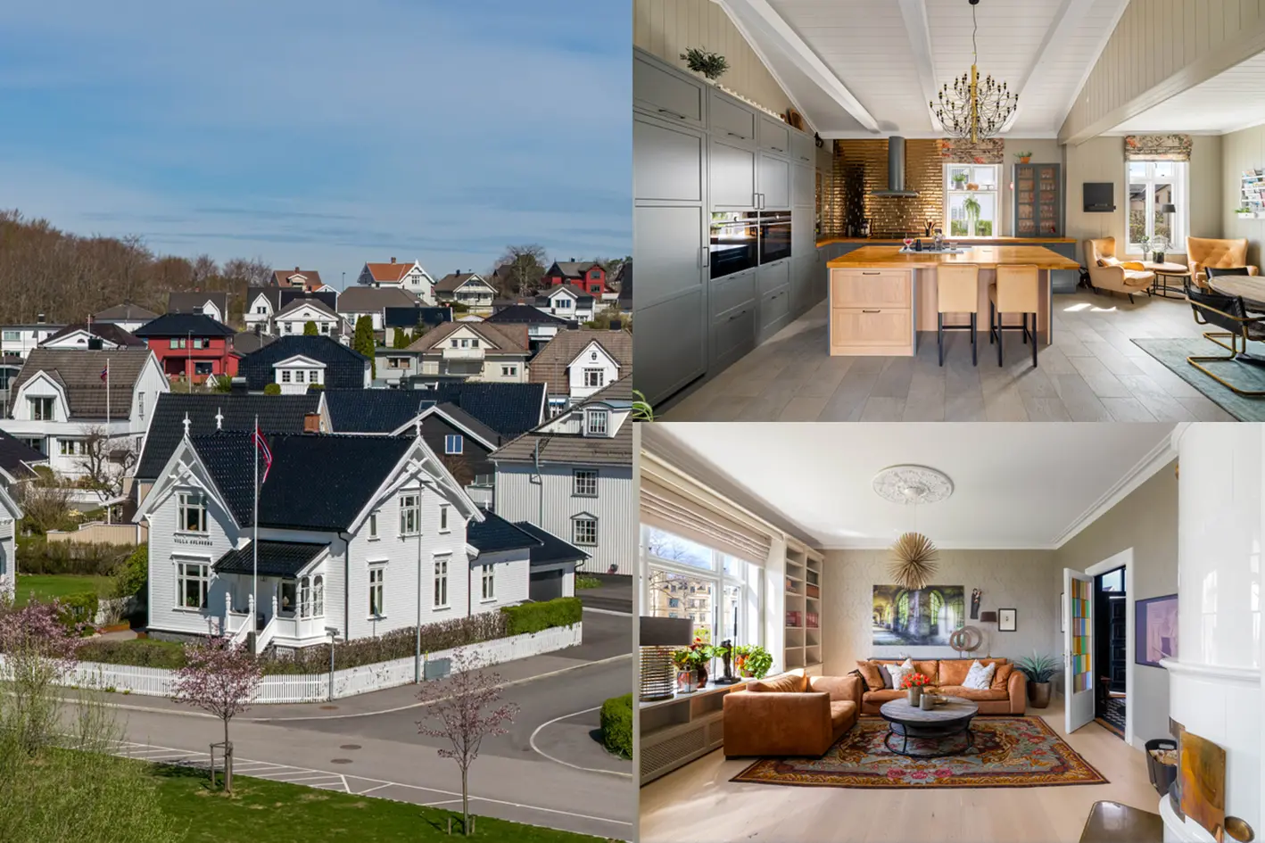 Klassisk sveitservilla med idyllisk hage og attraktiv beliggenhet | Garasje | Oppgradert i senere tid