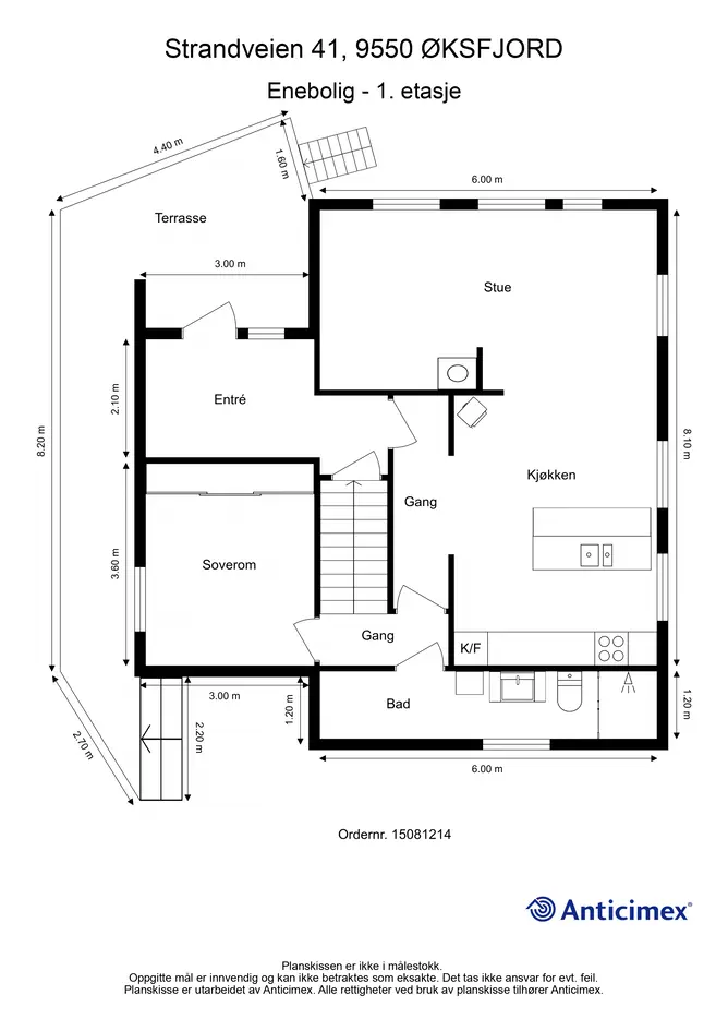 Lys & flott enebolig fordelt over tre plan - Sentral beliggenhet - Flott uteområde - Gjennomgått flere oppgraderinger photo 3