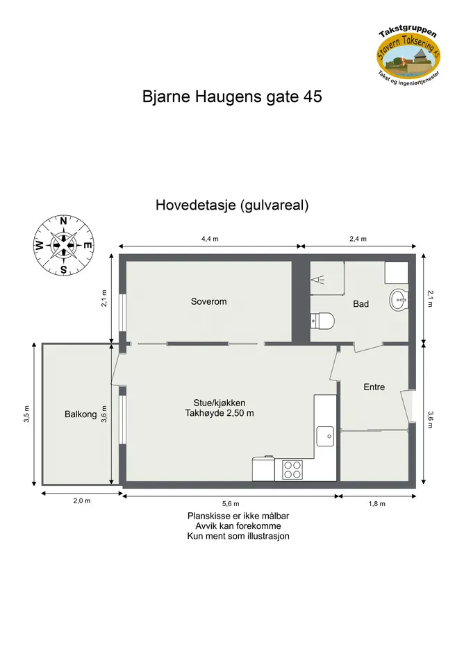 Moderne 2-R fra 2024 | Balkong | Garasjeplass | IN-ordning | Sentralt  photo 3