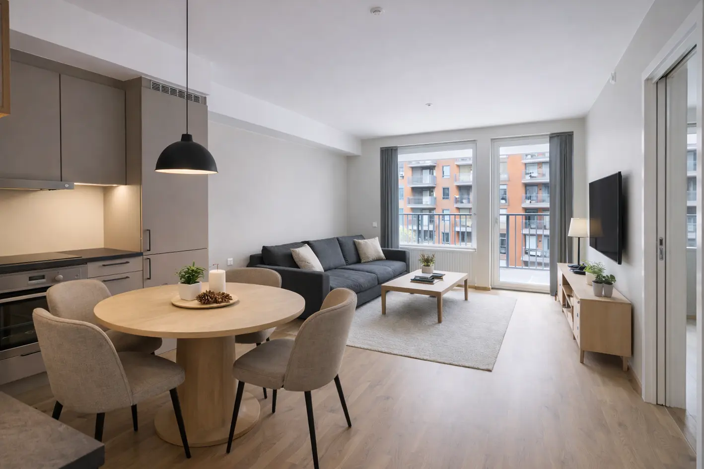 Moderne 2-R fra 2024 | Balkong | Garasjeplass | IN-ordning | Sentralt  photo 2