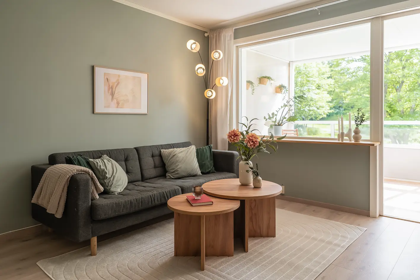 Lade - Lys og romslig 2-roms med attraktiv beliggenhet. Moderne kjøkken fra 2021. Innglasset balkong photo 4