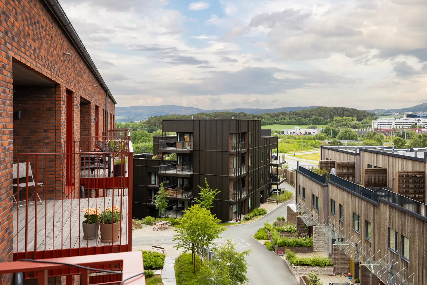 Strøken 2-roms selveier i 4.etasje. Moderne bygg fra 2023. Solrik balkong med flott utsikt. Fjernvarme. Lave felleskost., trondheim