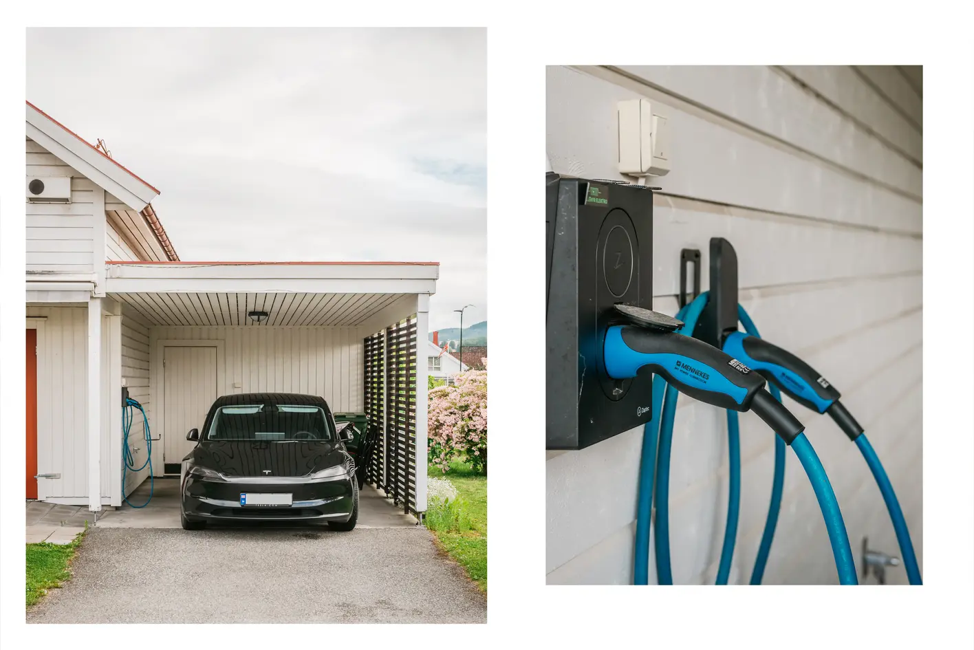 Funksjonell og praktisk selveier enebolig i rekke. Carport, el-bil lader. 3 soverom. 2 bad. Stor tomt. Trivelig boområde - View 3