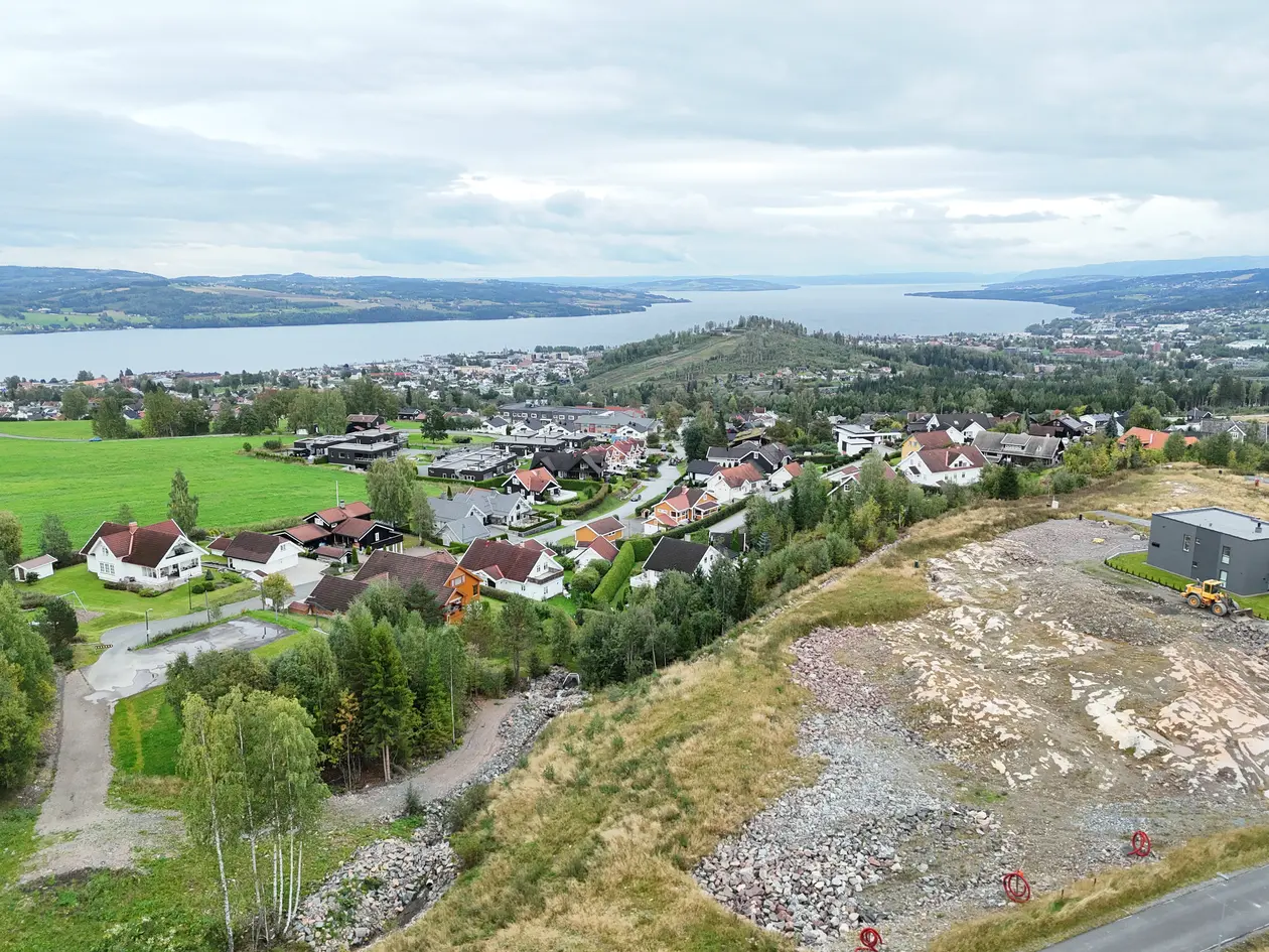 Byggeklar boligtomt - meget fin beliggenhet nær marka på Øverby - Flott utsikt photo 4