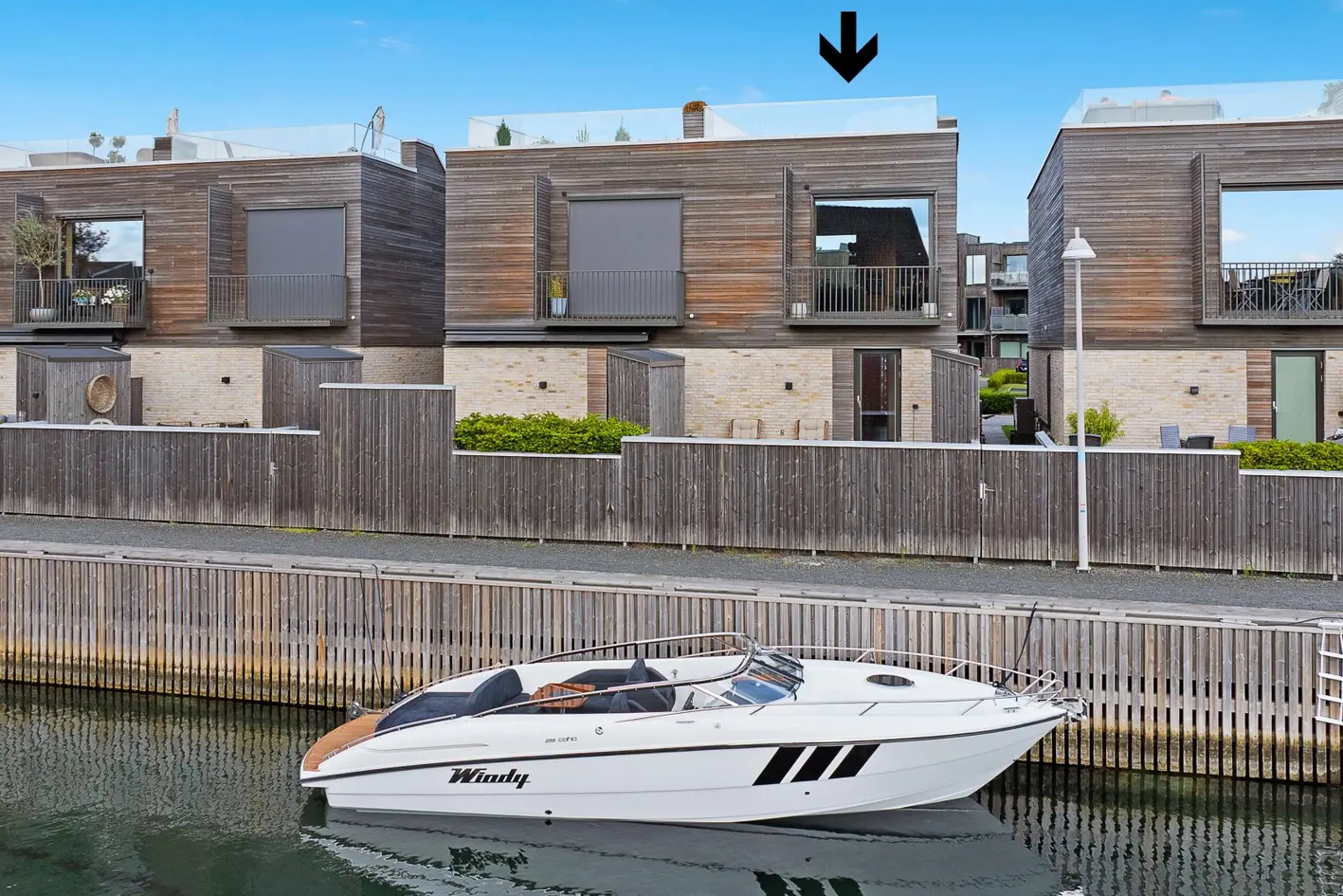 Rålekkert Lund Hagem-designet Townhouse med privat takterrasse på bryggekanten på Saltbrygga i Larvik photo 4