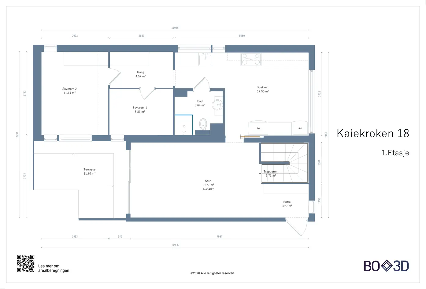 Moderne og romslig familiebolig over 2 plan med 4 sov, 2 bad, 2 stuer og flere uteplasser. 2 garasjeplasser. Barnevennlig! photo 3